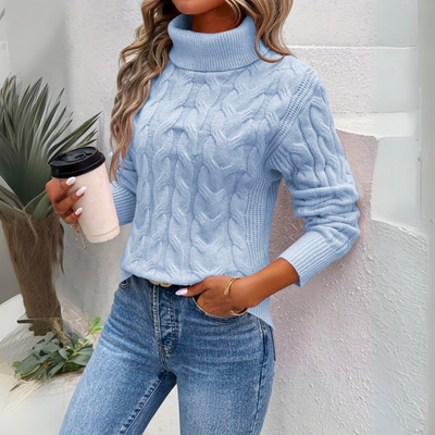 Isla | Varm strikket turtleneck