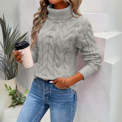 Isla | Varm strikket turtleneck