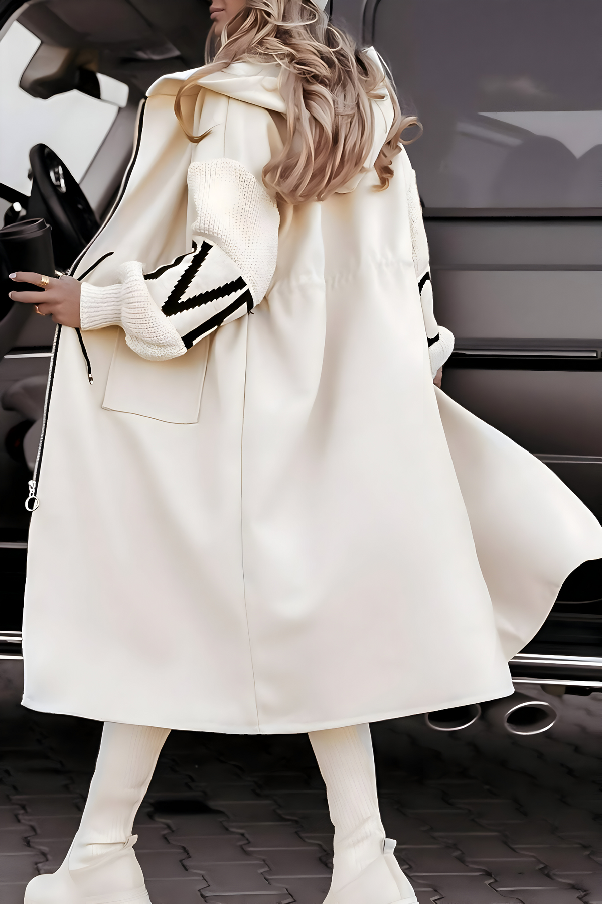 Vilja | Elegant hettejakke